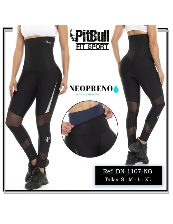 Meia-calça esportiva de neoprene Pitbull Fit...