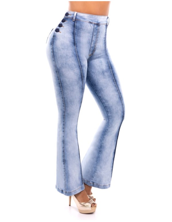 pantalon pitbull azul delantera pb7020