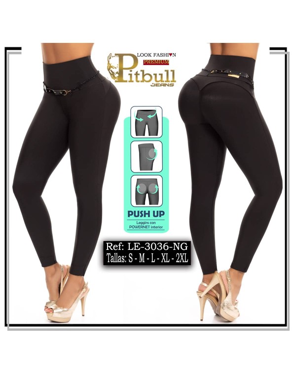leggin reductor pitbull negro le3036