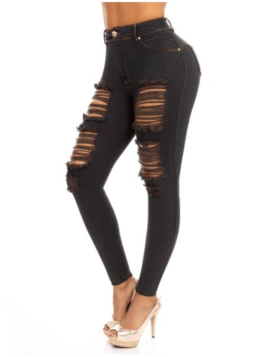 Calça Pitbull Colombiana de Cintura Alta PB7216 2