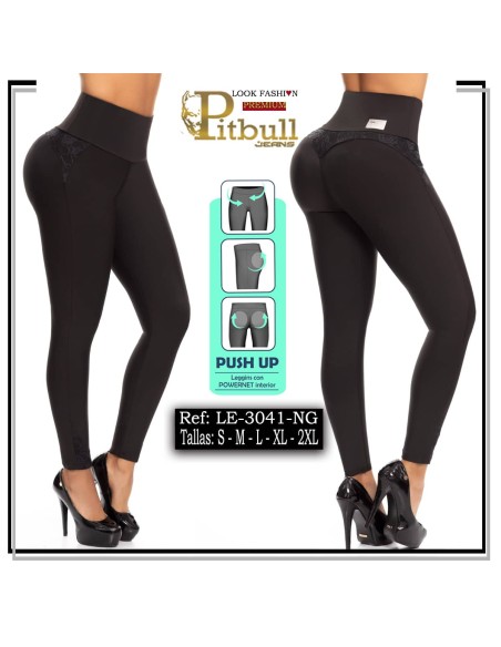 leggin reductor pitbull negro le3041