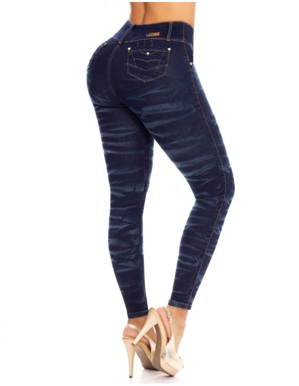 pantalon vaquero pitbull azul trasera ptf7235_2