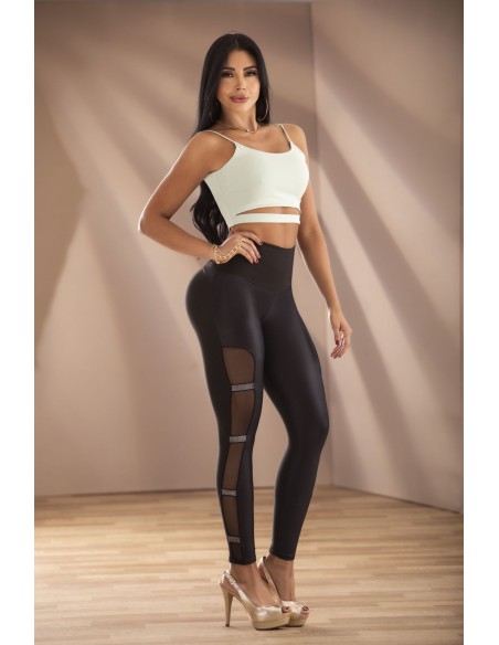 leggin reductor pitbull negro delantera les3069