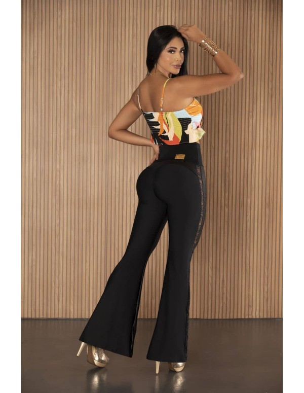 leggin reductor pitbull negro trasera leb3064