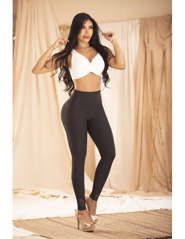 leggin reductor pitbull negro delantera le3032