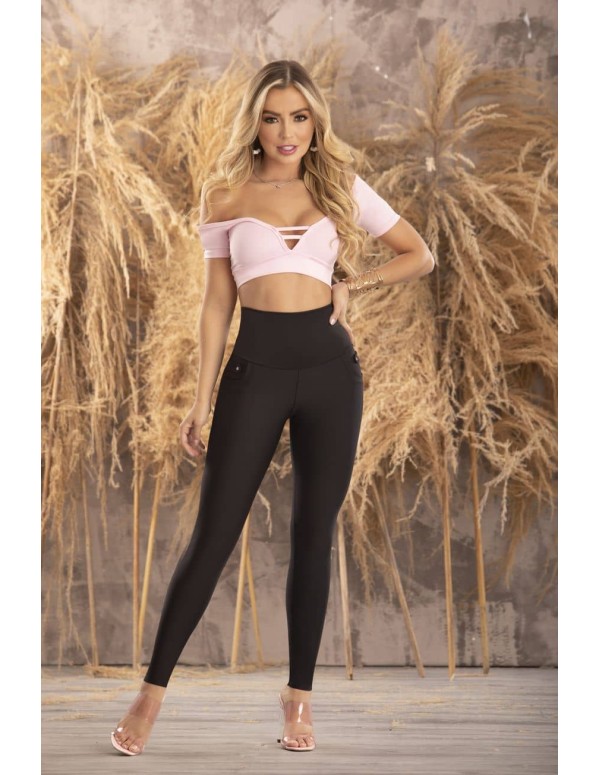 leggin reductor pitbull negro delantera le3034