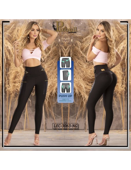 leggin reductor pitbull negro lec3063