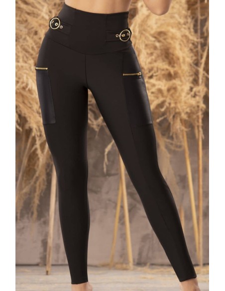 leggin reductor pitbull negro medio lec3063