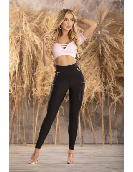 leggin reductor pitbull negro delantera lec3063