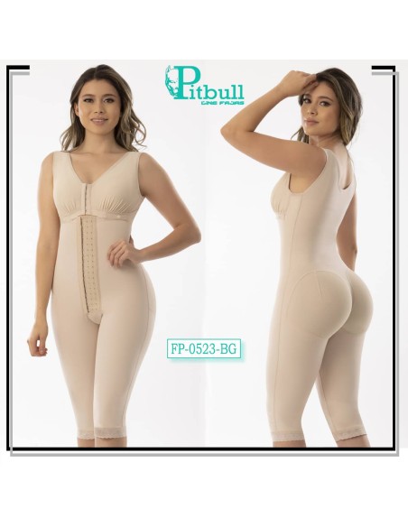 faja reductora pitbull beige fp0523
