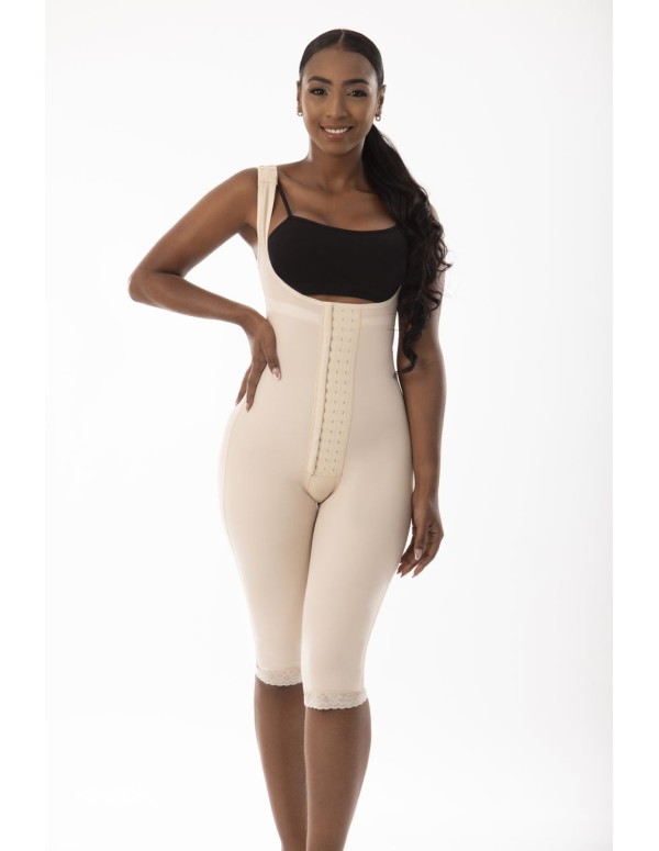 faja reductora pitbull beige delantera fp0518