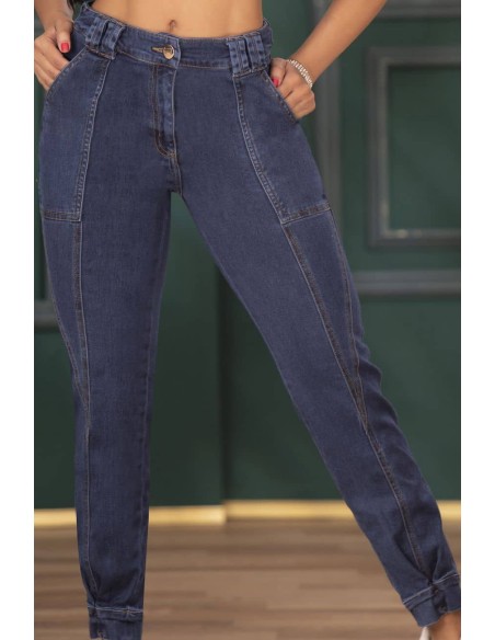 pantalon pitbull azul medio pb7510