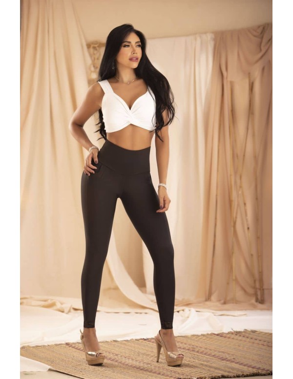 leggin reductor pitbull negro delantera le3042