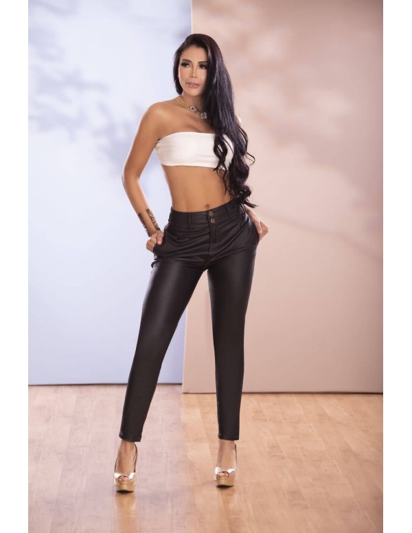 Calça Pitbull Efeito Couro - PS7548