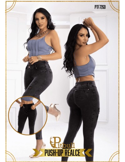 pantalon colombiano pitbull gris ptf7260