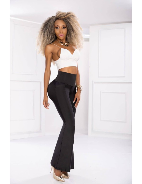 leggin reductor pitbull negro delantera leb3101