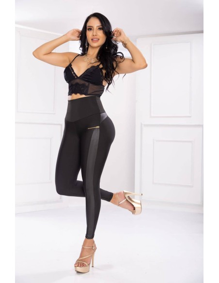 leggin reductor negro delantera lec3135