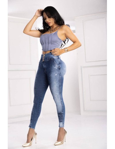 Pantalon Tiro Alto - PL7491 2