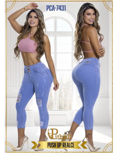 pantalon vaquero pitbull azul pca7431