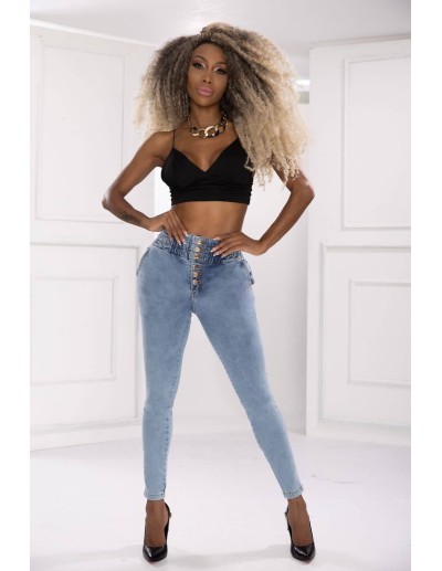 Pantalon Cintura Alta Pitbull PL7504 2