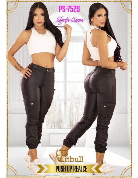 pantalon pitbull negro ps7529