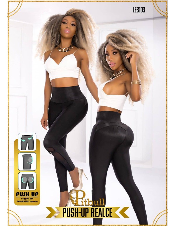leggin reductor pitbull negro le3103
