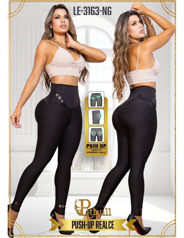 leggin reductor pitbull negro le3163