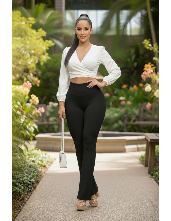 leggin reductor pitbull negro delantera leb3060