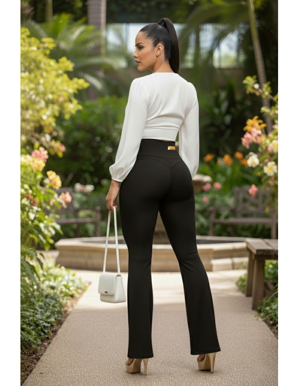 leggin reductor pitbull negro trasera leb3060