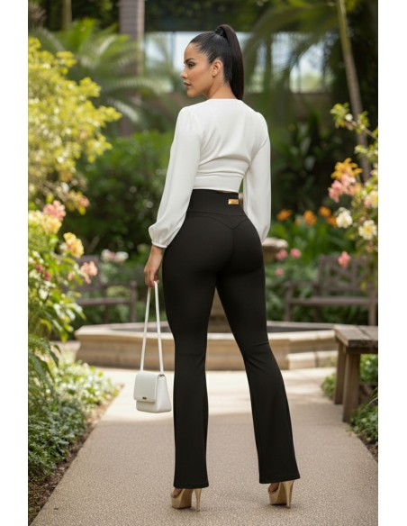 leggin reductor pitbull negro trasera leb3060