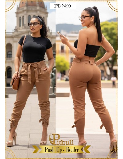 pantalon pitbull marron pt7520