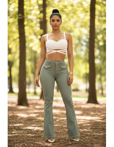 pantalon pitbull verde pc7666 2