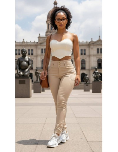 pantalon pitbull beige pt7669 2