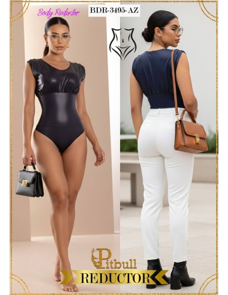 body reductor colombiano pitbull azul bdr3495