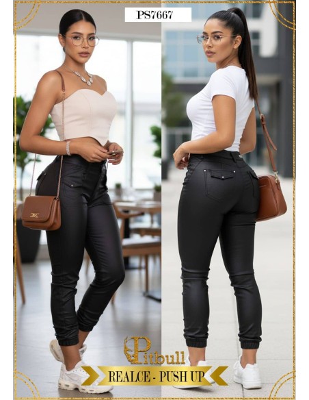 Calça colombiana Pitbull Leather Effect - PS7667