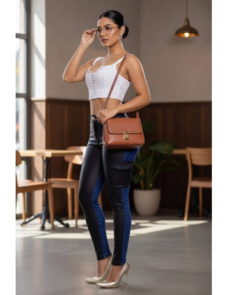 pantalon colombiano pitbull azul delantera pb7605