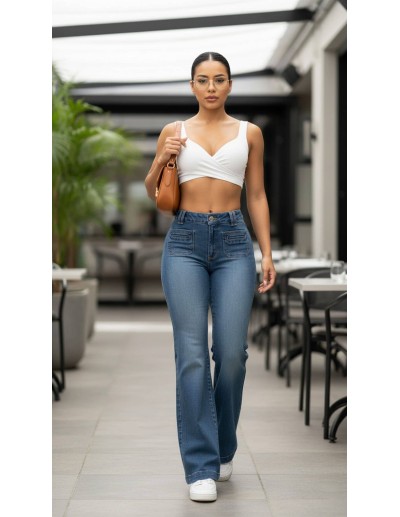 pantalon pitbull bota campana azul pc7701 2