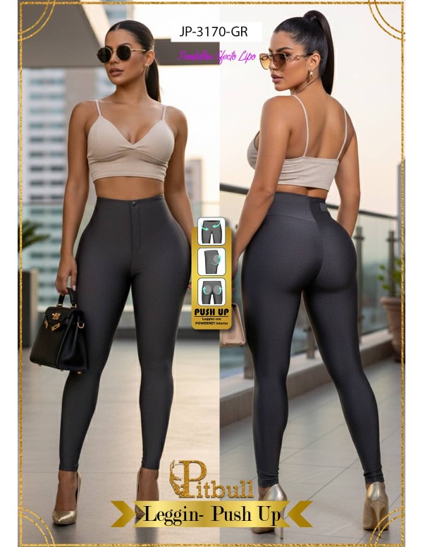 Calça Redutora e Modeladora Push Up - JP3170