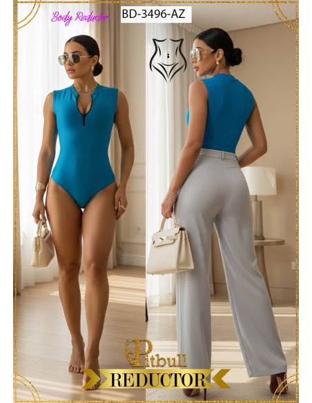 body reductor colombiano pitbull azul bd3496