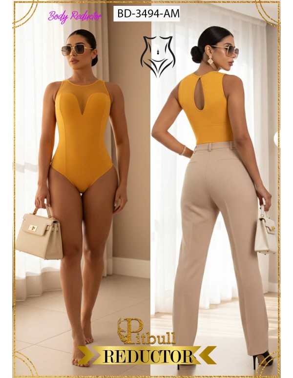 body reductor colombiano pitbull amarillo bd3494