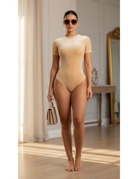 body reductor colombiano pitbull delantera beige bd3499