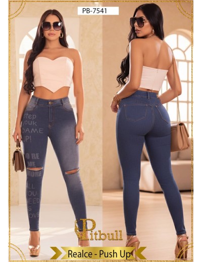 Pantalon Cintura Alta Pitbull PB7541