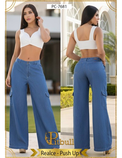 pantalon pitbull azul pc7681