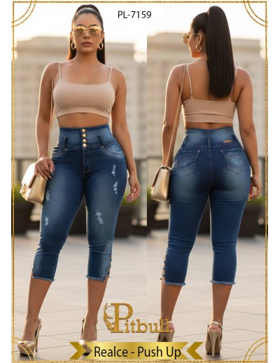 jean capri pitbull azul pl7159