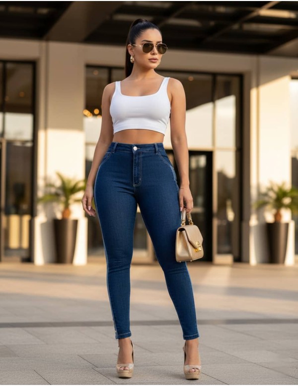 pantalon pitbull azul delantera pb7019