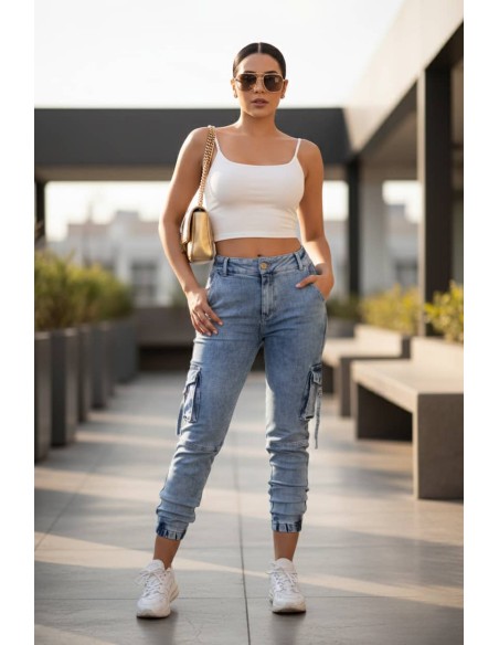 pantalon colombiano azul delantera pb7545