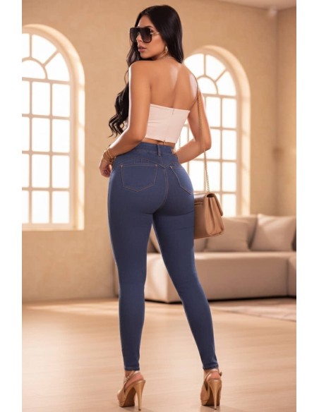 pantalon pitbull azul trasera pb7541