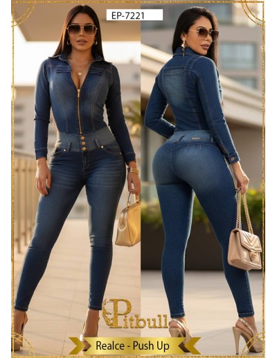 enterizo vaquero azul ep7221