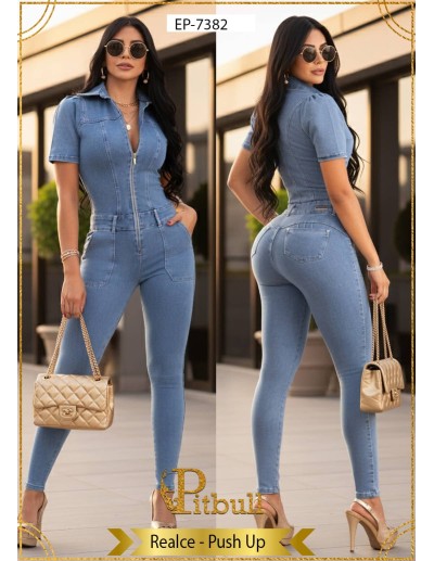 Macacão Pitbull Cowboy - EP7382