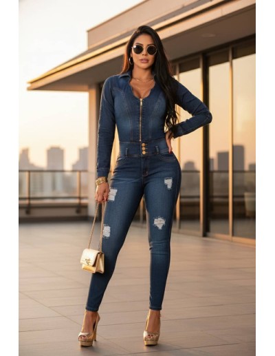 enterizo vaquero pitbull azul ep7338 2